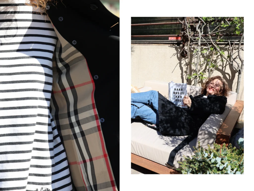 2nd chance ljubljana second-hand rabljena oblačila trenč burberry nika veger