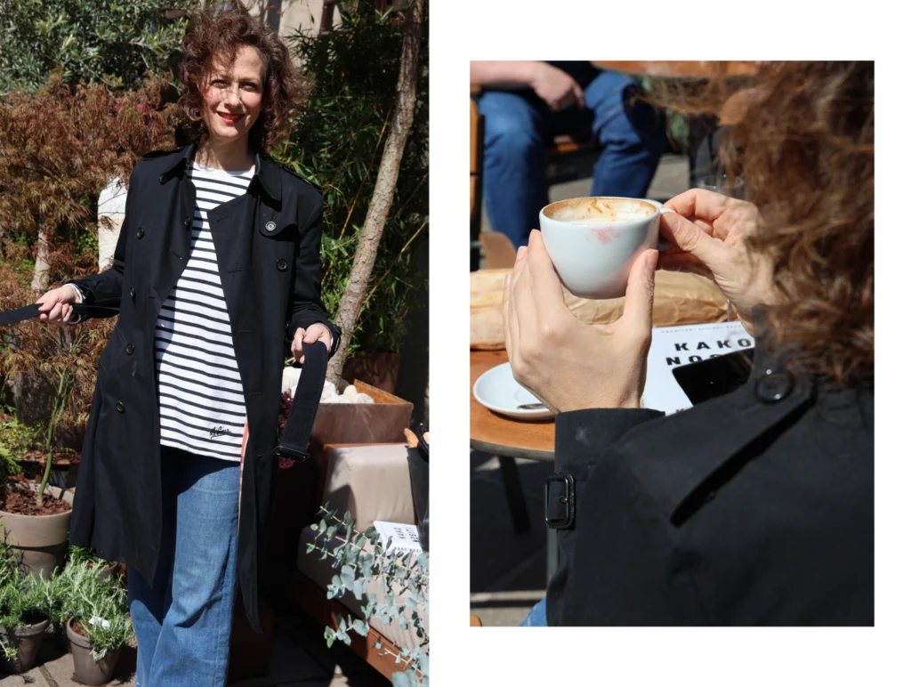 2nd chance ljubljana second-hand rabljena oblačila trenč burberry nika veger 