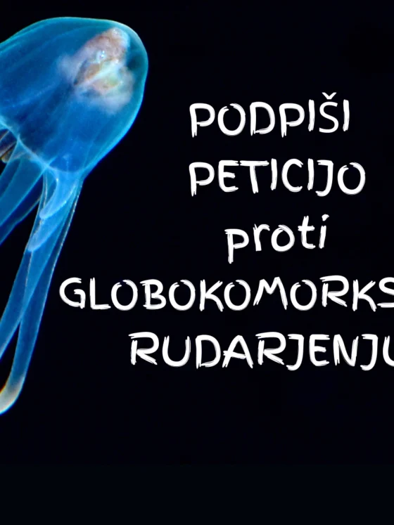 Povabilo k podpisu peticije proti globokomorskemu rudarjenju