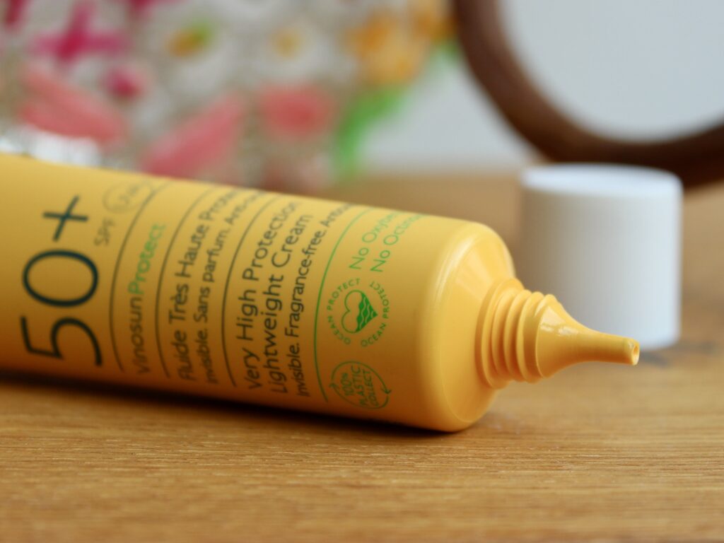 Caudalie Vinosun Protect fragrance-free fluid brez dišav IMG_5543