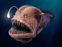 Globokomorska riba – simbol krhkosti in neznanosti življenja v globinah oceanov, ki je ogroženo zaradi globokomorskega rudarjenja.