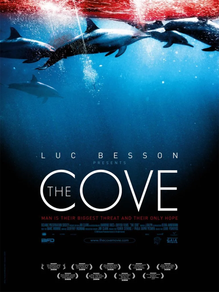 The Cove dokumentarni fil o zaščiti delfinov morij in oceanov