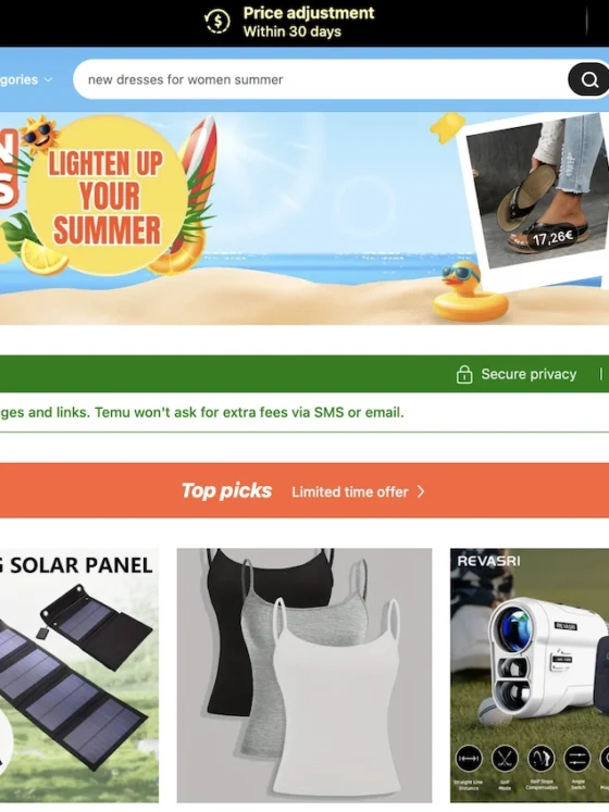 Temu: Vse, kar moraš vedeti – in zakaj ti nakup močno odsvetujem