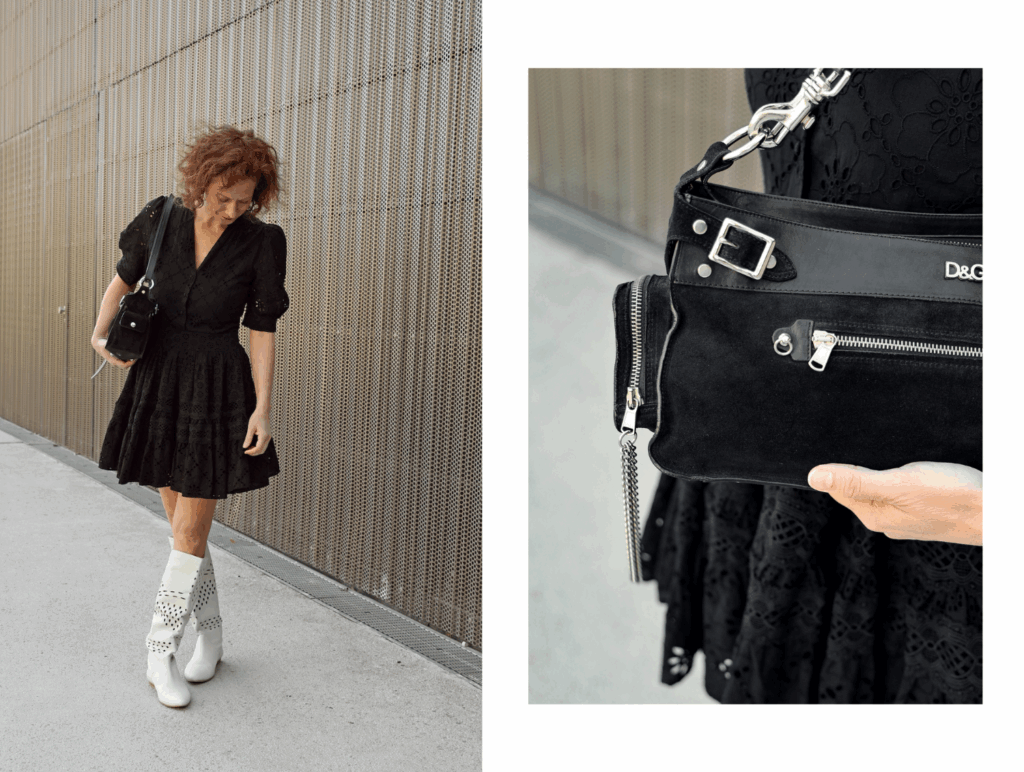 2nd chance ljubljana second-hand rabljena oblačila nika veger dolce gabbana torbica