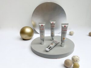 Štirje odtenki prenovljene Erborian CC kreme – Porcelain, Clair, Doré in Caramel