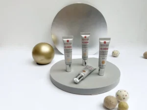 Štirje odtenki prenovljene Erborian CC kreme – Porcelain, Clair, Doré in Caramel