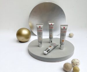 Štirje odtenki prenovljene Erborian CC kreme – Porcelain, Clair, Doré in Caramel