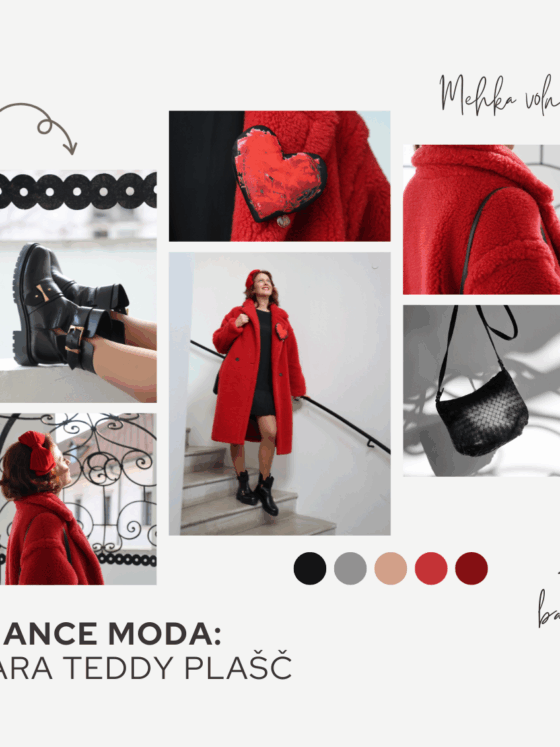 Max Mara plašč: v 2nd Chance butiku sem našla ta krasen, rdeč teddy