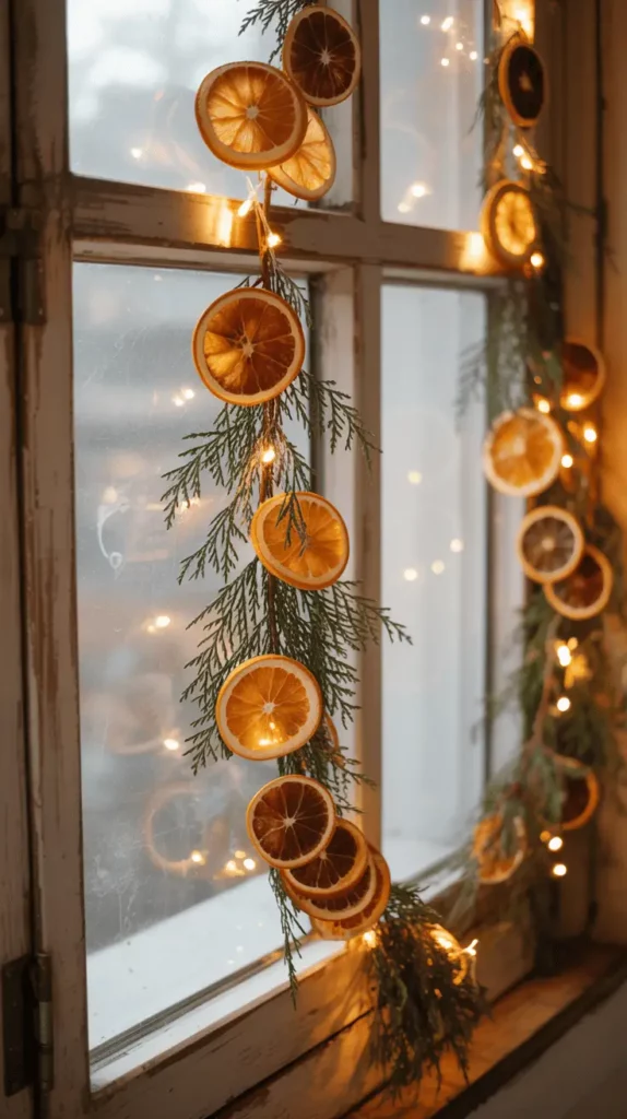 diy prazničen božičen okras iz naravnih materialov pomaračne lupine