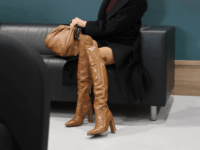 second hand usnjeni škornji mad kolenom max mara 2nd chance fenirnica ljubljana