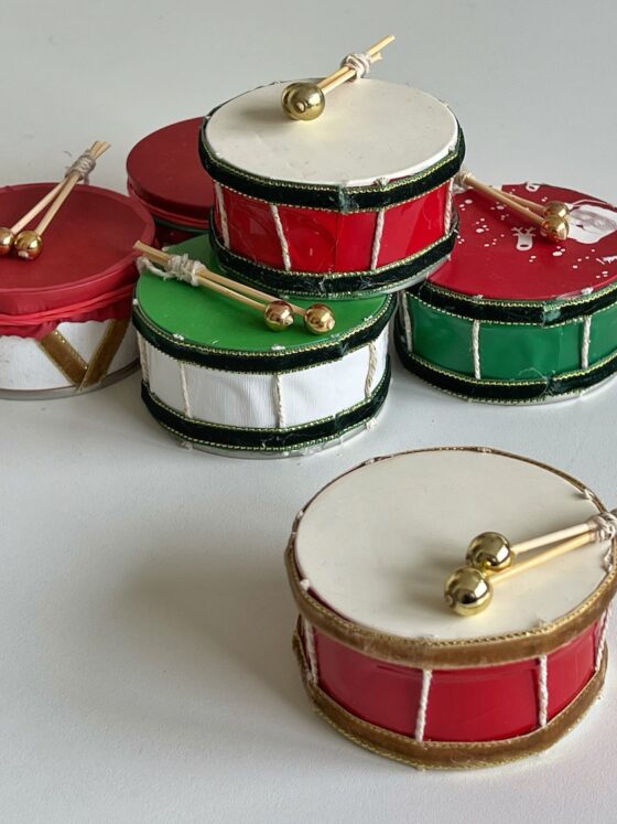 DIY okrasek za jelko iz prazne konzerve tunine