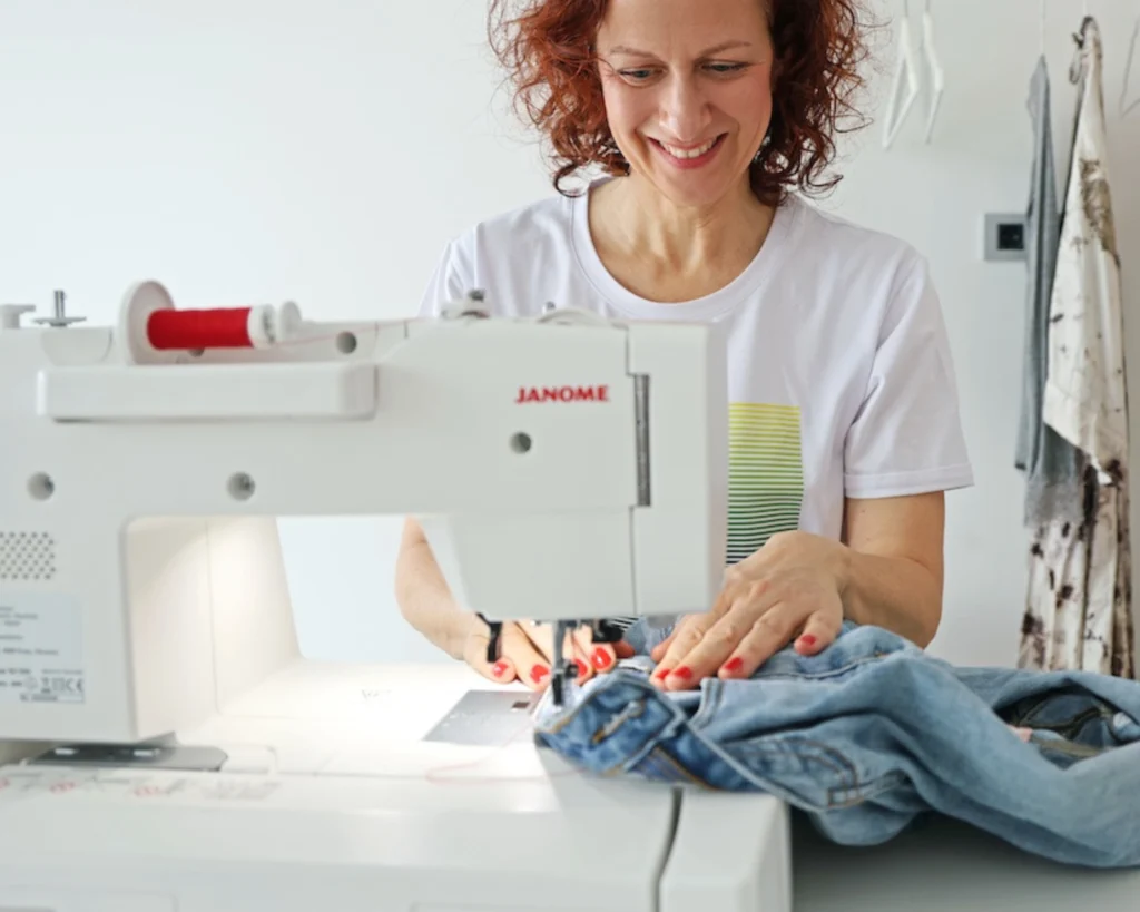 Naš Janko, šivalno-vezilni stroj Janome Memory Craft 1000