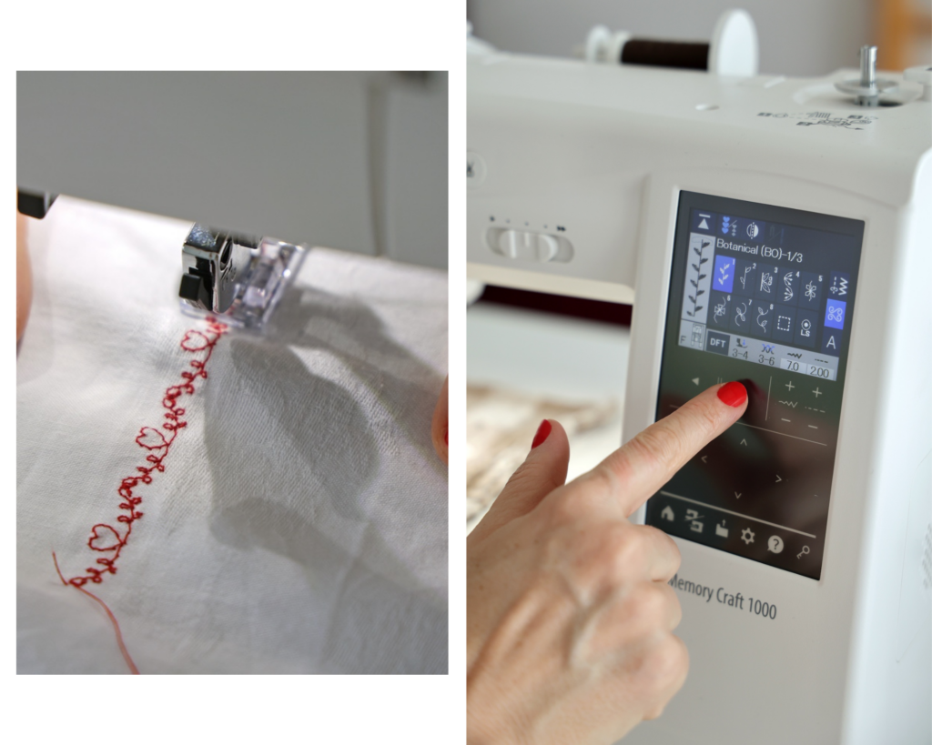 sivalni in vezilni stroj janome memory craft 1000 moja izkusnja sivalna tehnika nika veger beautyfull blog 8 VEZENJE