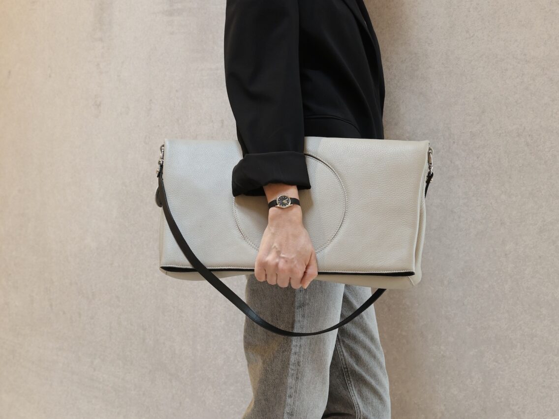 Second-hand torbica Grošelj – modni zaklad iz slovenske modne zgodovine