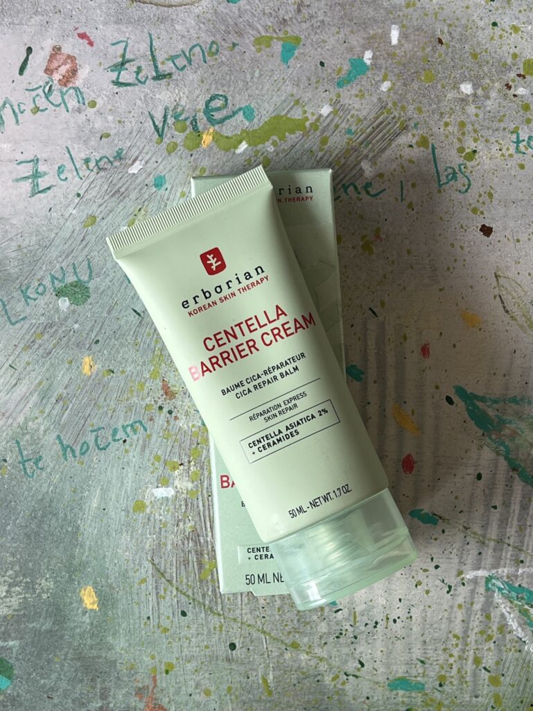 Krema za zaščito občutljive kože erborain centella cica barrier