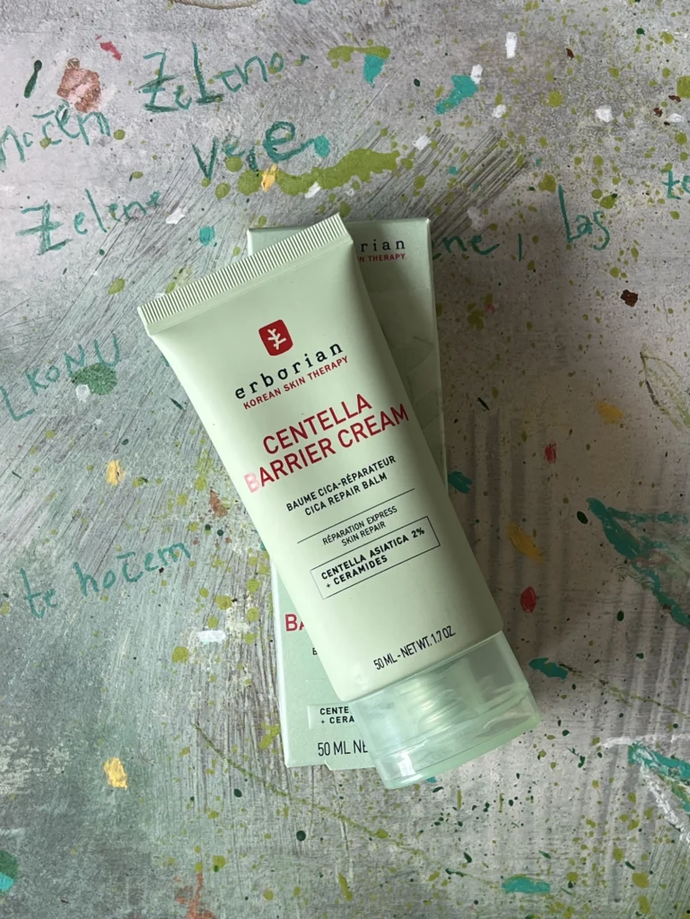 Krema za zaščito občutljive kože erborain centella cica barrier