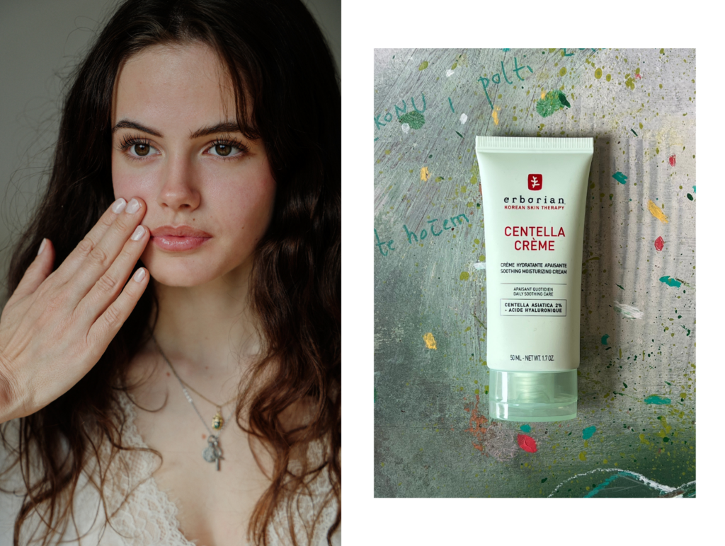 Erborian Centella vlažilna krema za občutljivo kožo nanos in ocena