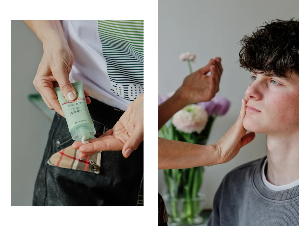 nanos in tekstura Erborian CICA krema za pomirjanje razdražene kože