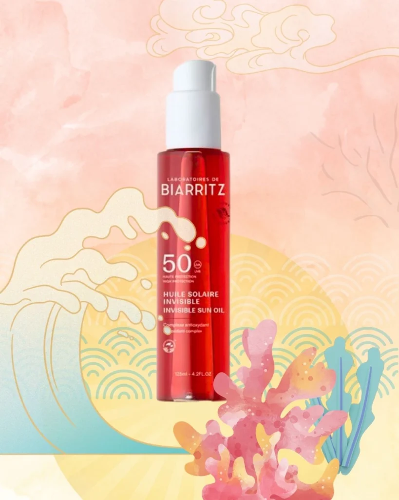 Laboratories de biaritzz sončna vodica uv zaščita spf 50 lase telo obraz