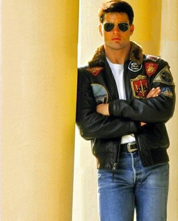 tom cruise usnjena jakna