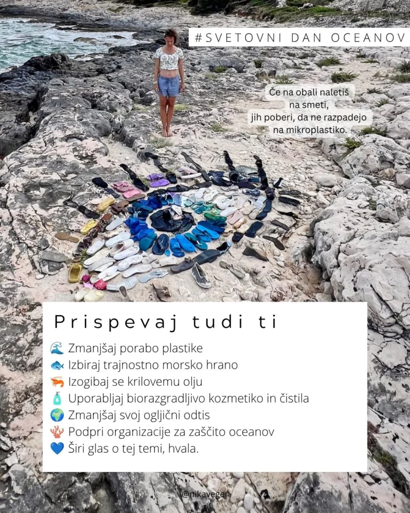 nasveti za to kaj lahko vsak naredi za zaščito oceanov in morja