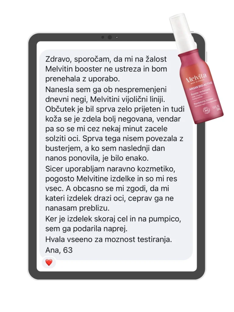 Melvita argan  bio booster mnenja uporabnic ocene nika veger beautyfullblog 