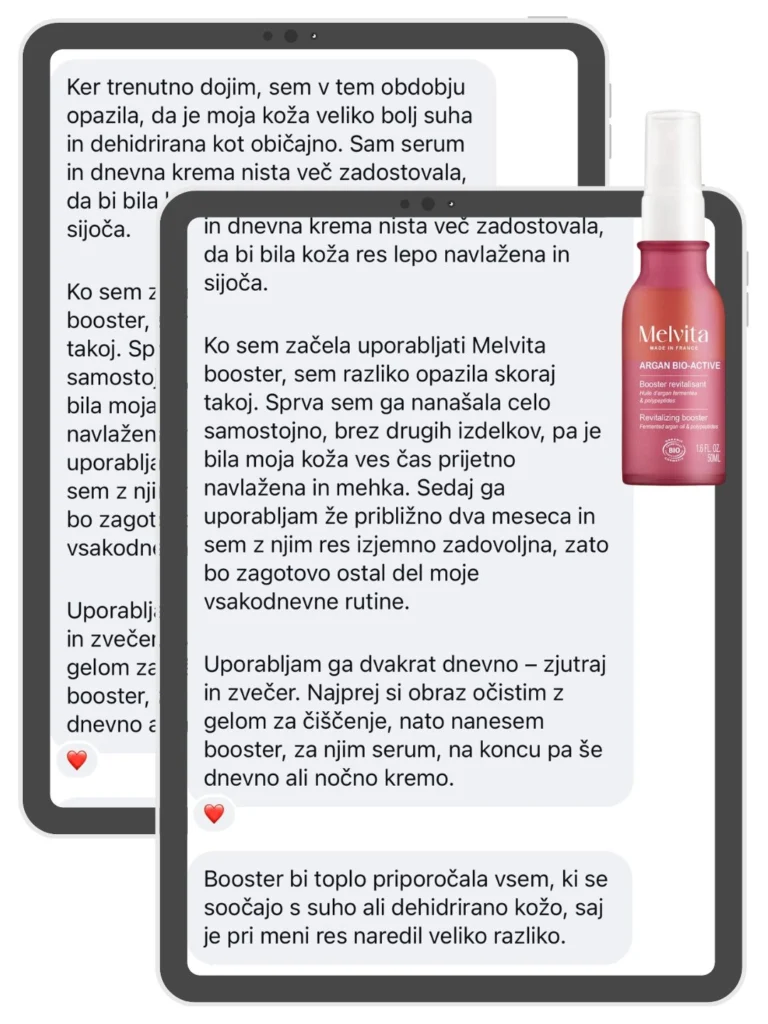 Melvita argan  bio booster mnenja uporabnic ocene nika veger beautyfullblog 